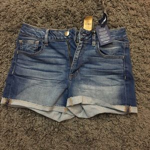 NWT American Eagle Hi-rise Denim Shorts